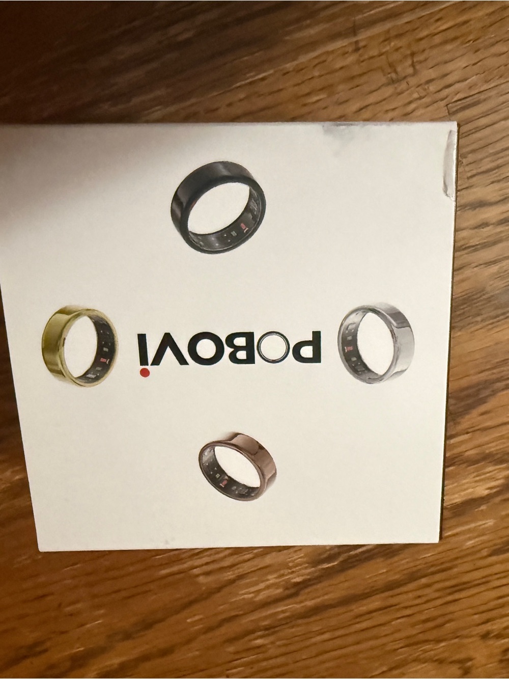 Smart Ring - in black size 8 fitness Accessory